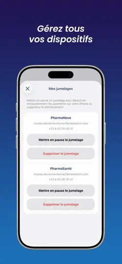 Capture d'écran de Med'Pay Pro - Tap To Pay sur iPhone 6