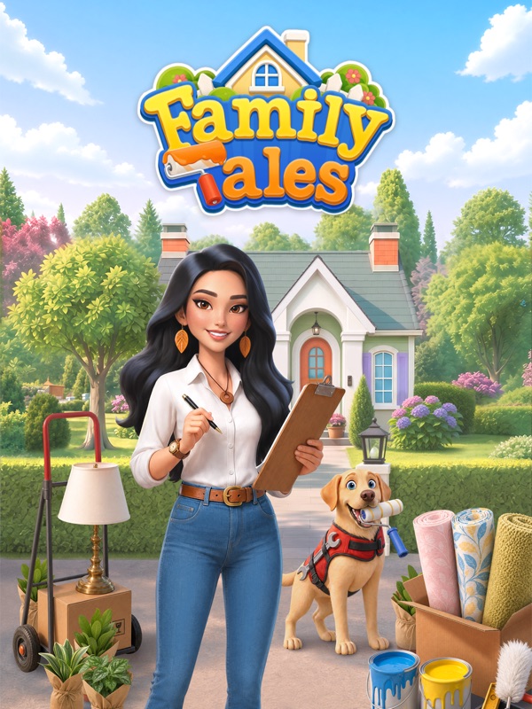 Family Tales: Merge & Design screenshot 10