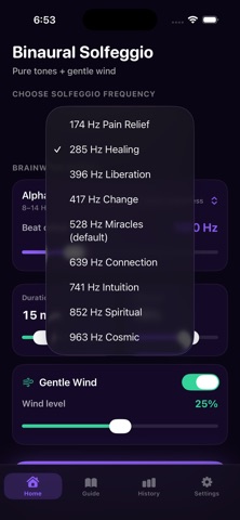 Solfeggio Waves Screenshot 2 of 8