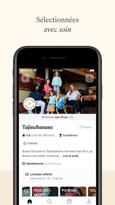 Choose : lifestyle et cadeaux iPhone screenshot 3