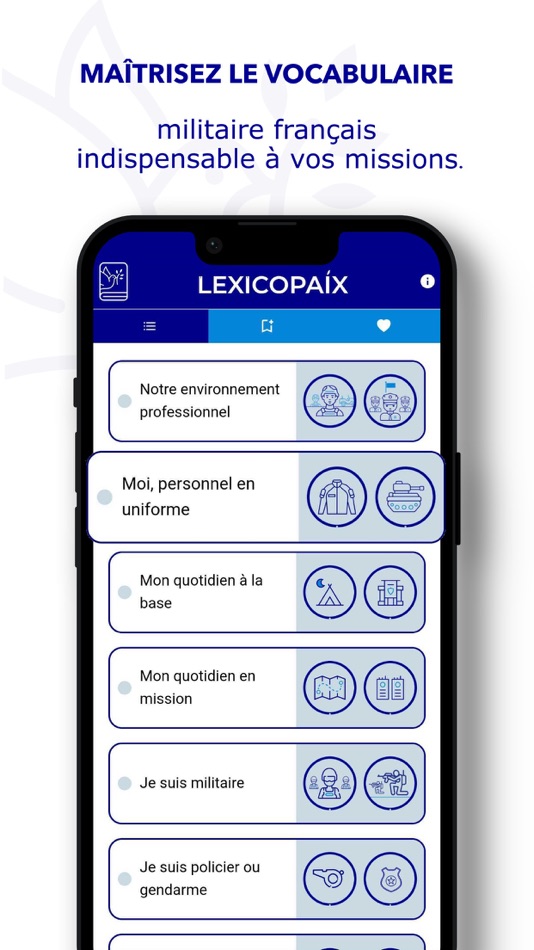 #1. Lexicopaix (iOS) 由: CAVILAM - Alliance française