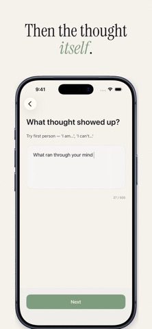 Reframe: Stop Overthinking Screenshot 5 of 10