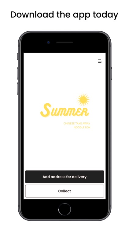 Summer Chinese Takeaway