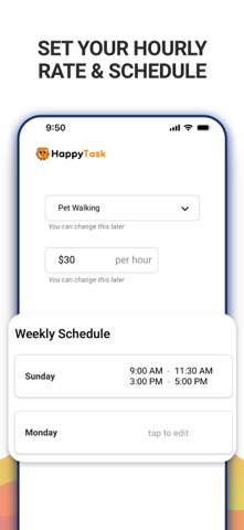 HappyTask App iPhone screenshot
