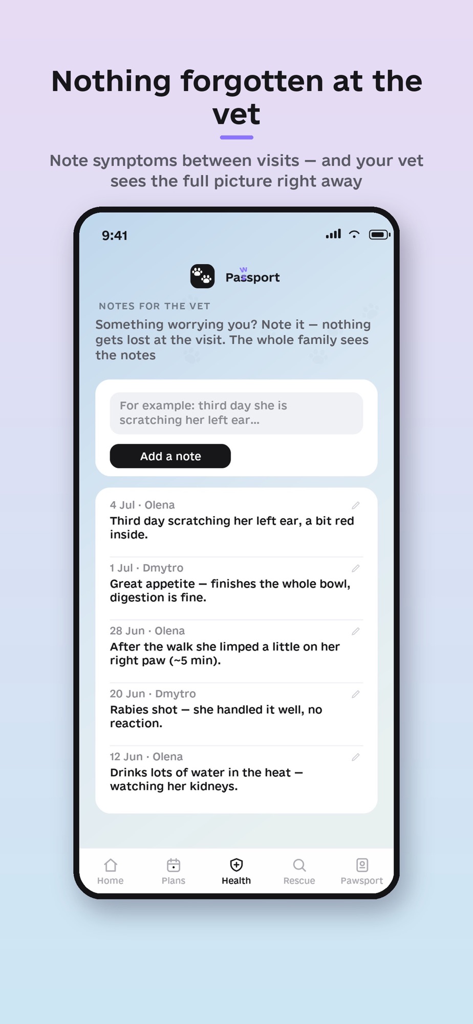 Pawsport: Dog Care & ID screenshot 7