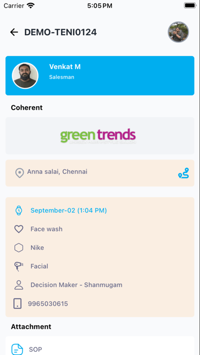 App screenshot
