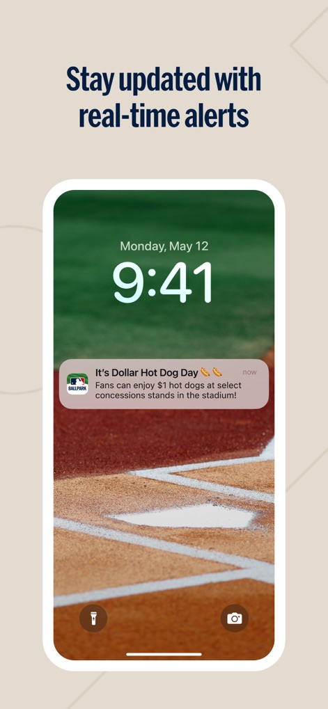 MLB Ballpark - Timely Alerts