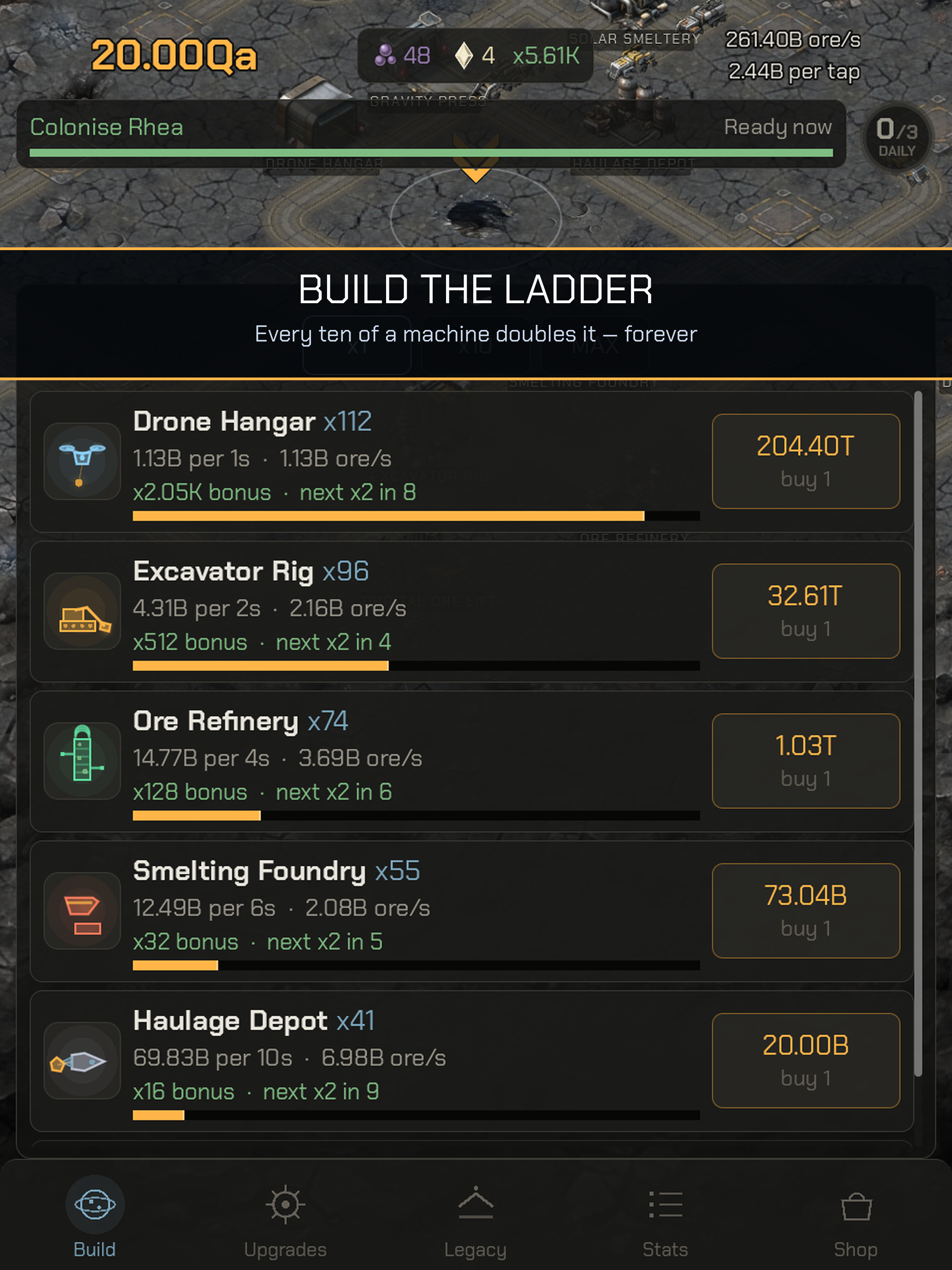 Idle Space Mining screenshot 8
