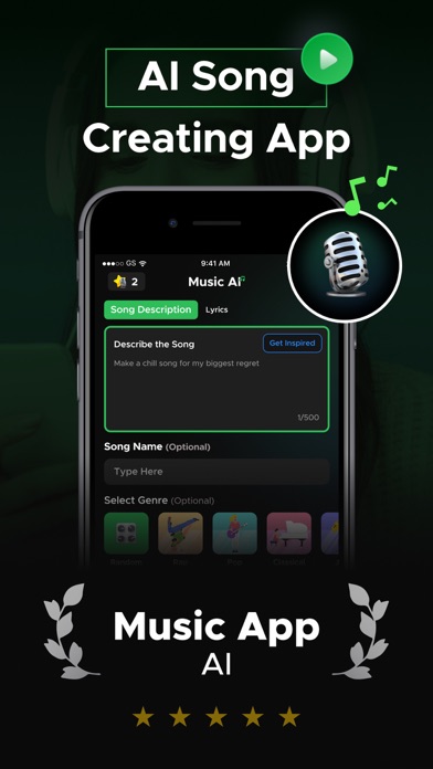 AI Song & Music Maker Screenshot