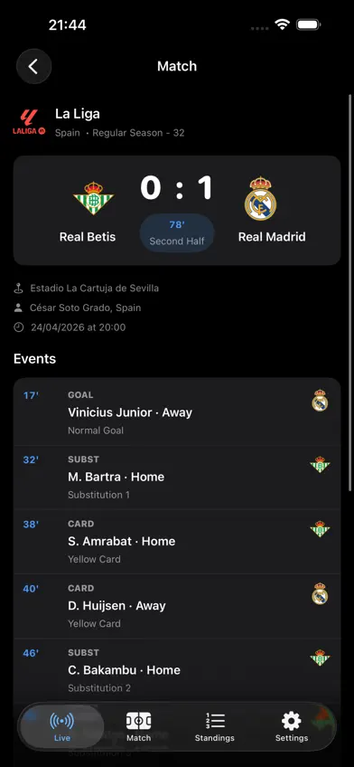 Vozi Pro Foot screenshot 2