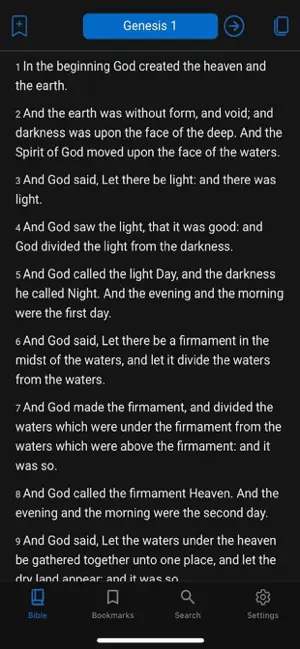 HolyBible_KJV screenshot 1