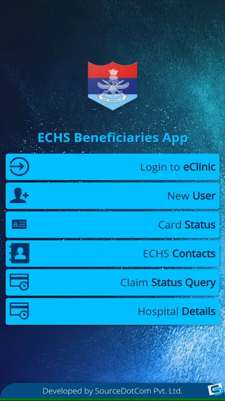 ECHS Beneficiary screenshot 1 of 6