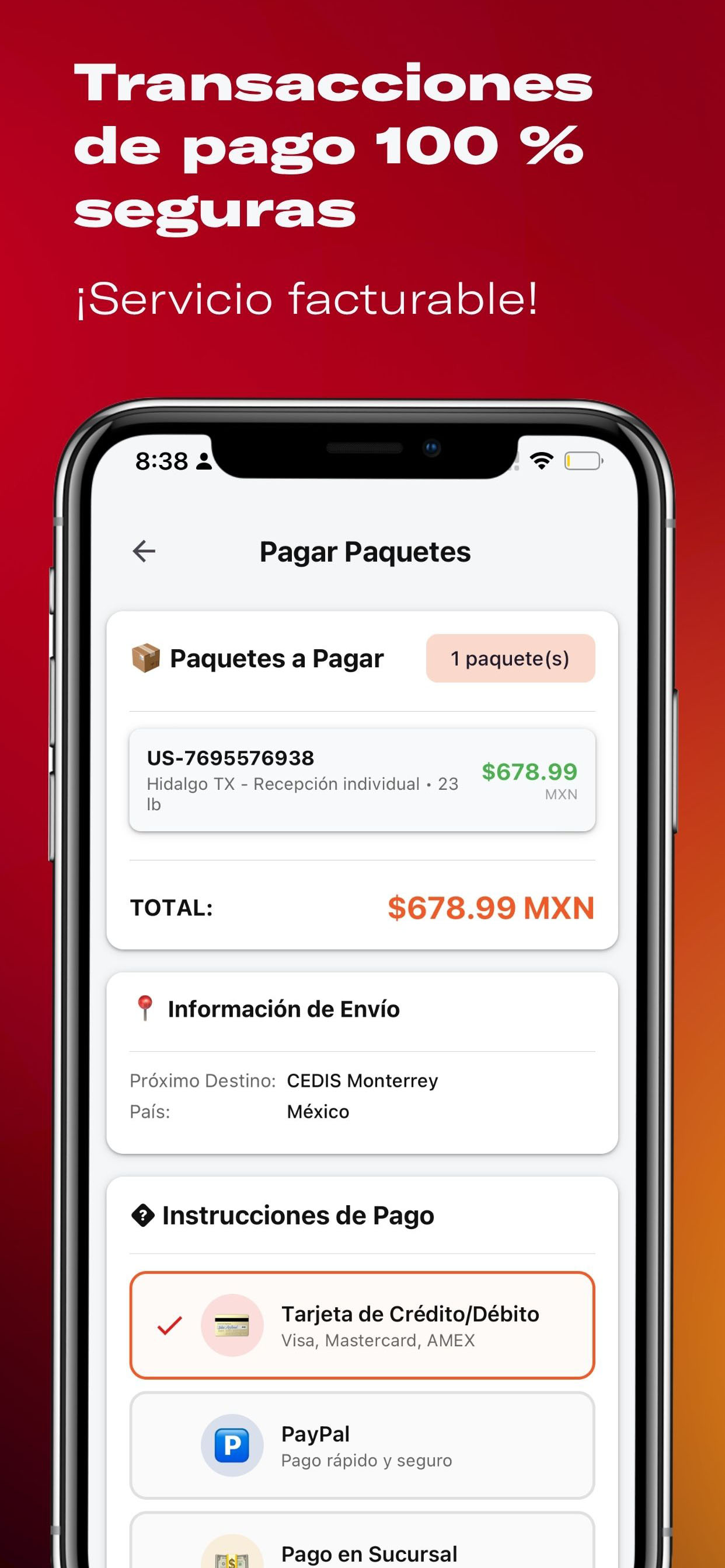 Entregax screenshot 4