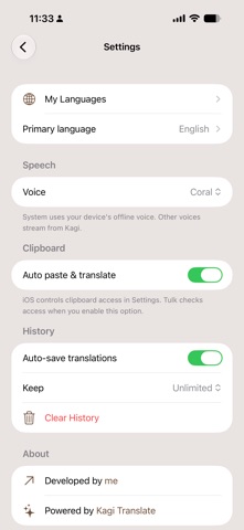 Tulk Translate Screenshot 5 of 6
