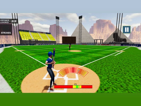 Baseball League Bat Ball iPad screenshot 2 - Games app
