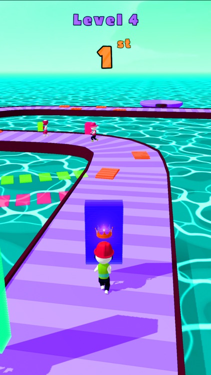 Fun Friends Racing On River