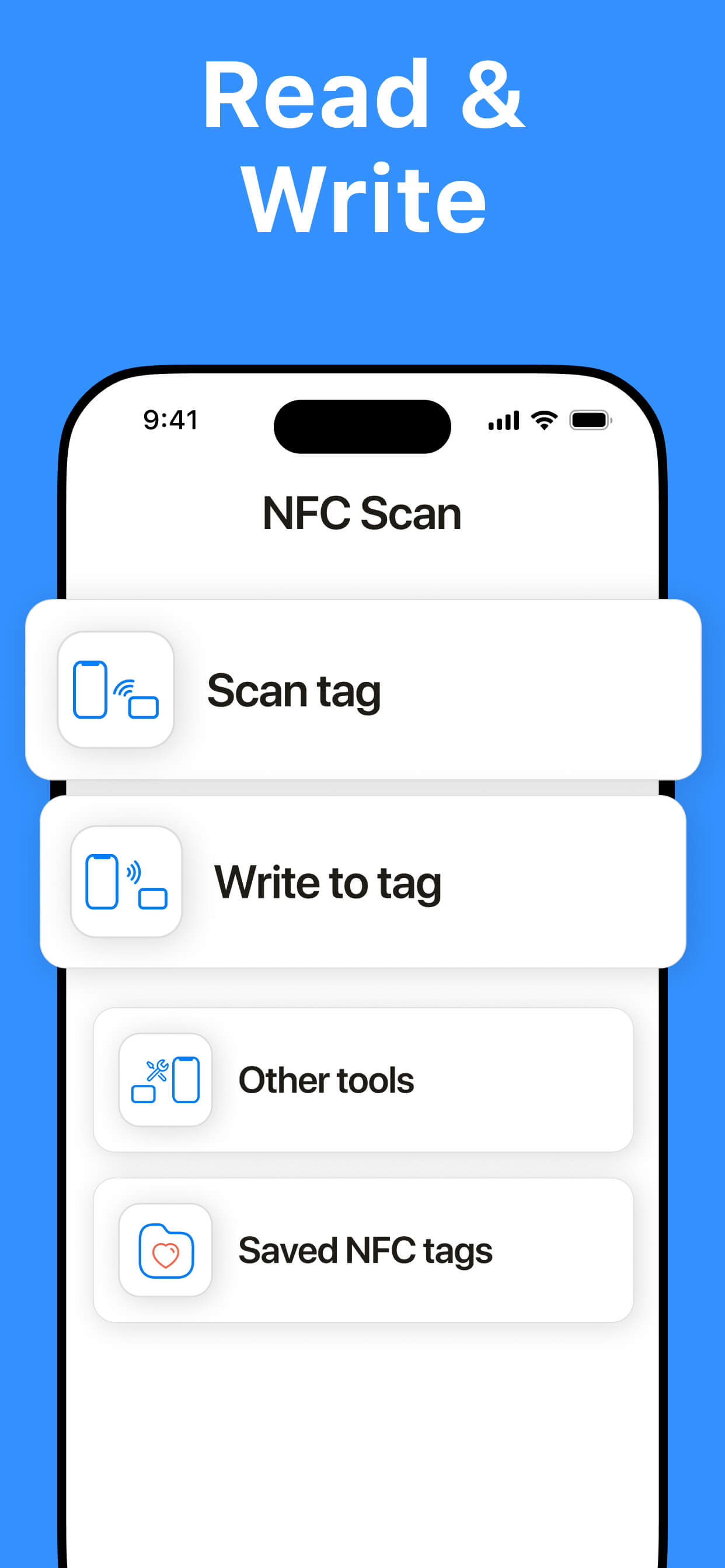 NFC Tools: Tag Writer, Reader screenshot 6