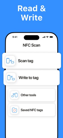 NFC Tools: Tag Writer, Reader Screenshot 6 of 10