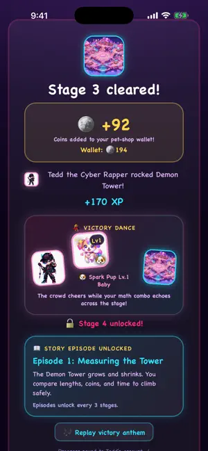 Demon Math Hunter screenshot 4
