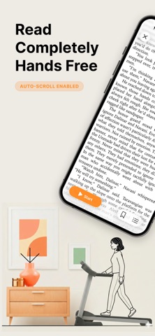 FlowReader - Hands-Free EPUB Screenshot 1 of 7
