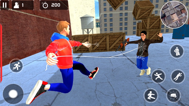 Grand City Super Rope Hero 3D
