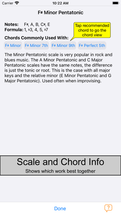 Guitar Scales & Chords Power Screenshot