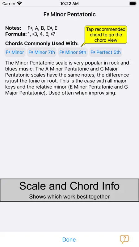 Guitar Scales & Chords Power screenshot 6 of 9