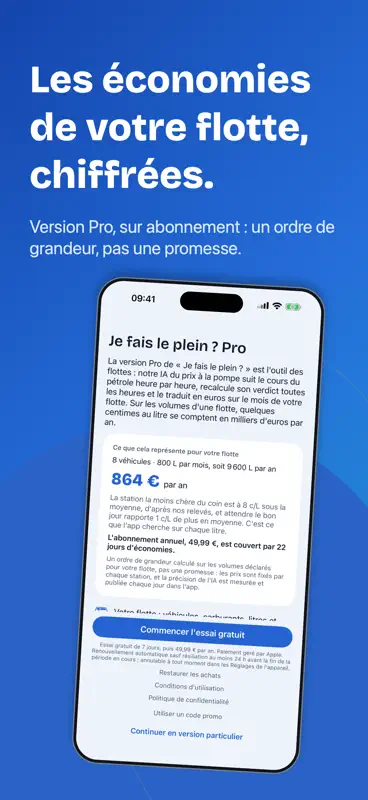 Je fais le plein ? Analyse IA screenshot 6 of 8