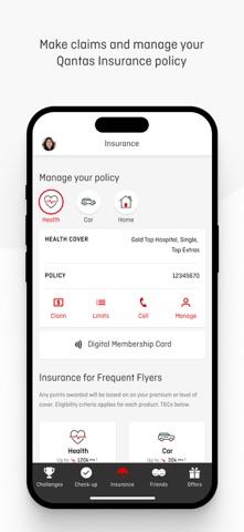 Qantas Wellbeing iPhone screenshot 4