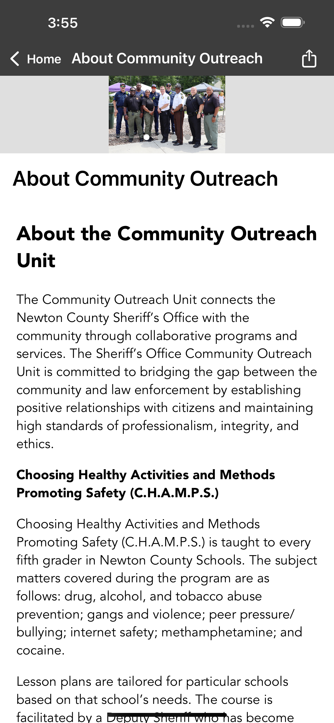 Newton County Sheriff's Office screenshot 3