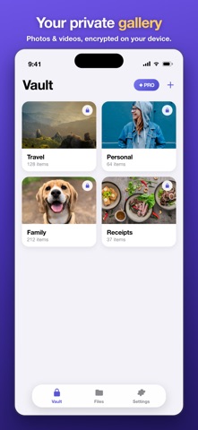 Cove: Photo Vault Calculator iPhone screenshot