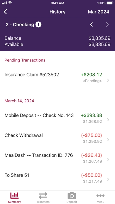 Financial Trust FCU Screenshot