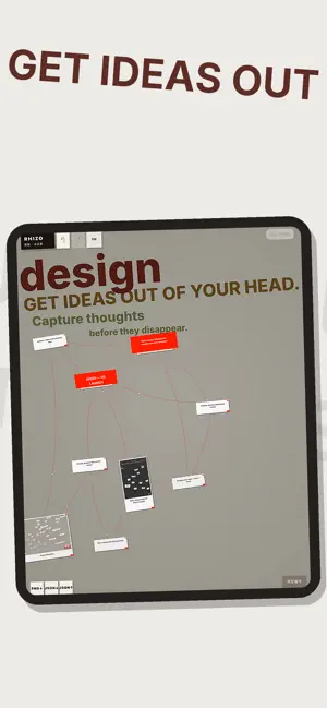 Rhizo: Freeform Mind Map screenshot 1