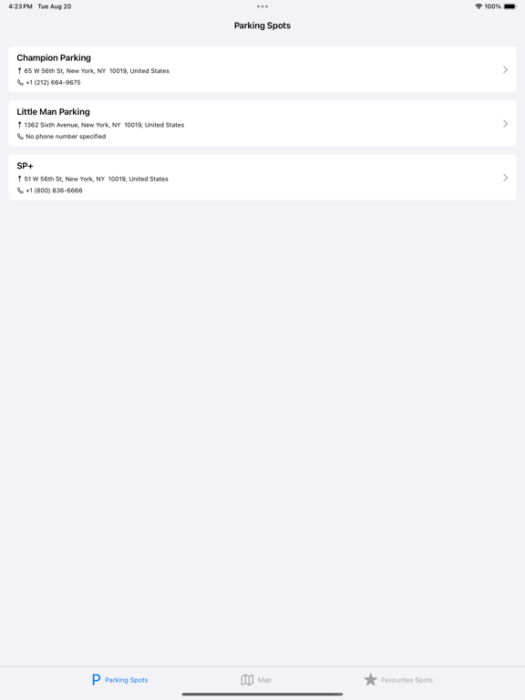 Screenshot #4 pour Business Parking