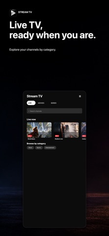 StreamTV Player Screenshot 2 of 5