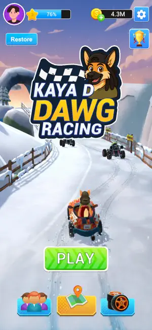 Kaya D. Dawg Car Racing screenshot 3