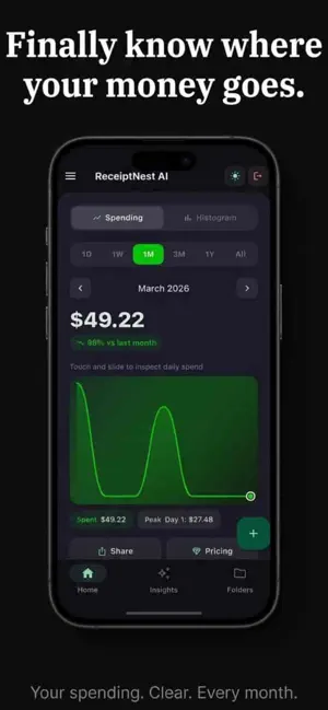 ReceiptNest AI screenshot 1