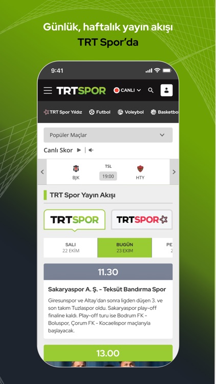 TRT Spor – Canlı Maç ve Haber screenshot-3