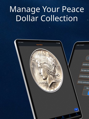 Peace Dollar iPad screenshot