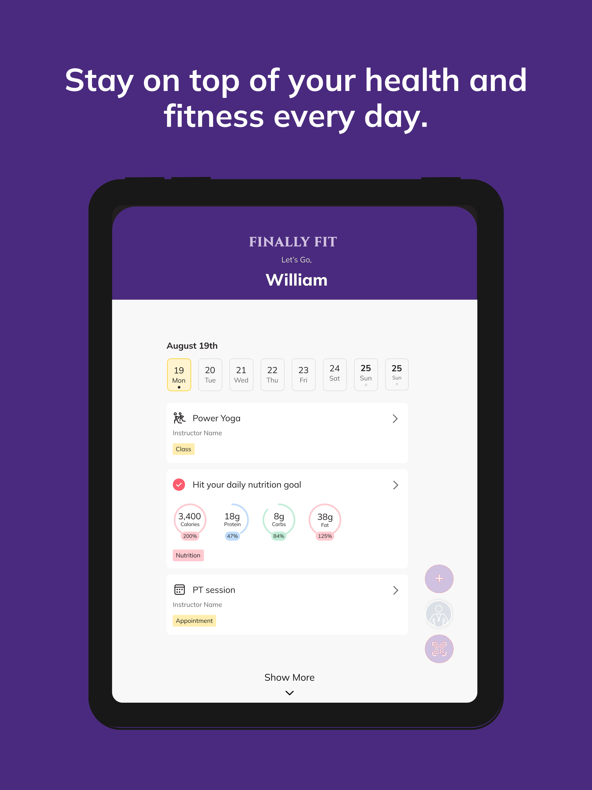 Finally Fit App