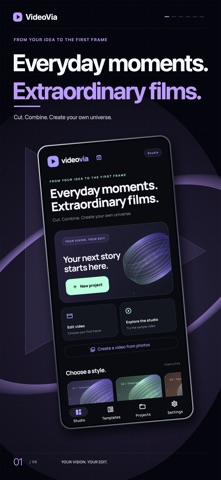 VideoVia: Video Editor screenshot 1