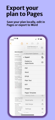 Monét - Startup Plan Builder Screenshot 10 of 10