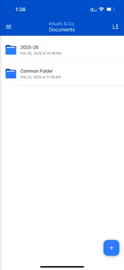 Screenshot von CA Docs - ADP & Associates auf dem iPhone 2