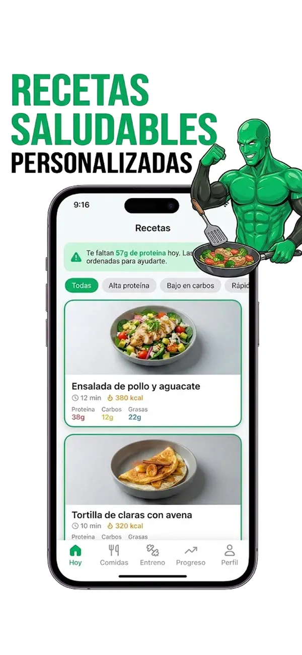 Screenshot #3 pour AION - Contador Calorías y Gym