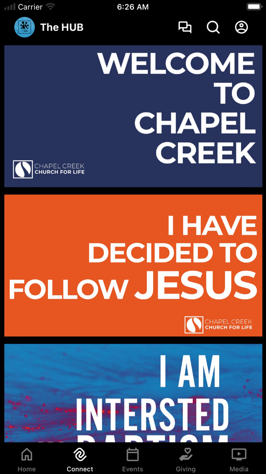 #2. The HUB - CCF (iOS) 由: Chapel Creek Fellowship CORP
