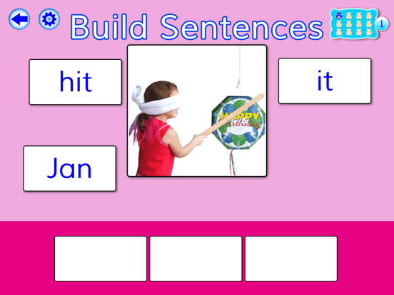 Sentence Reading Magic-Schools iPad screenshot 4 - Education app