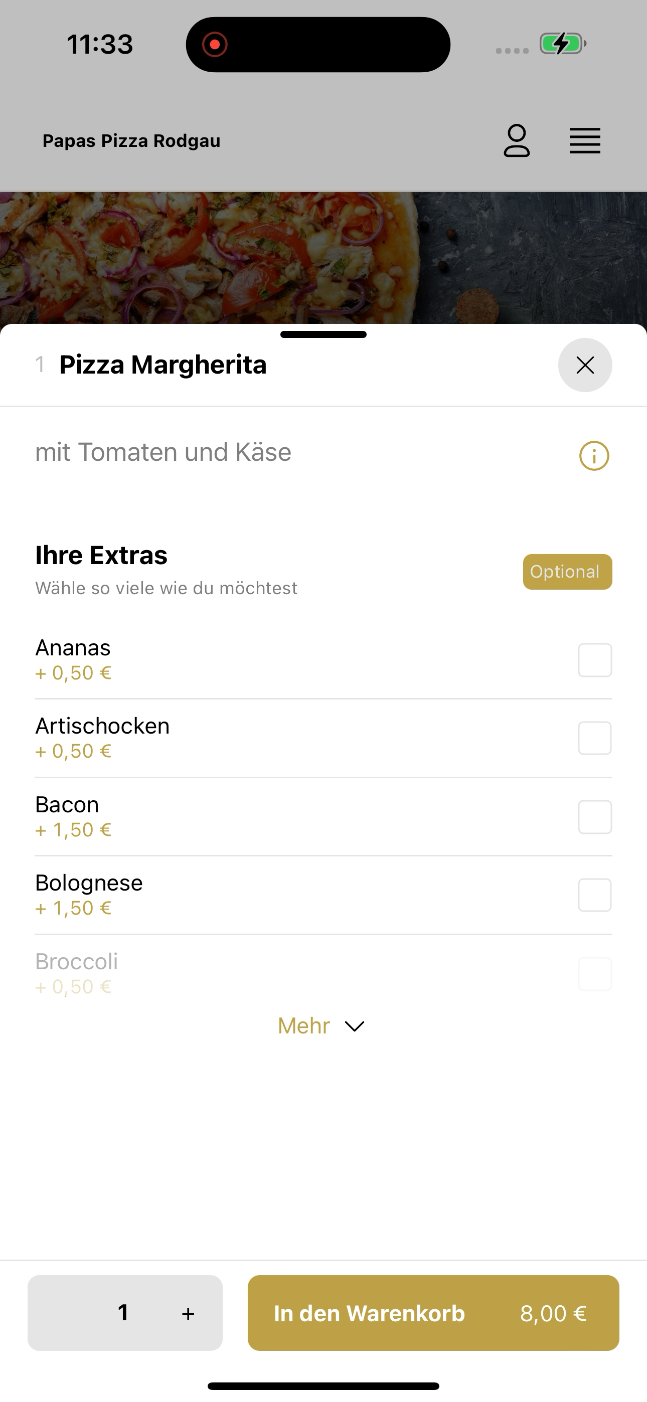 Papas Pizza Rodgau screenshot 8