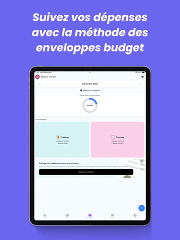 Finzee - Budget planner iPad screenshot 2