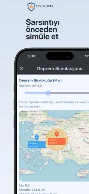 ErkenUyar: Acil Uyarı screenshot 4