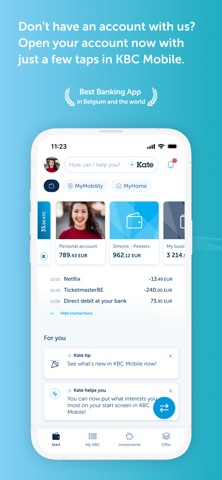 KBC Mobile App Store preview screenshot 1